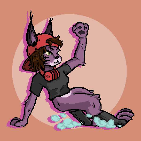 Card for Max the Lynx